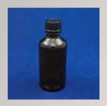 Flasche 15 ml braun DIN 18