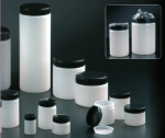 PP wide mouth jars with lid and insert plug 250 ml